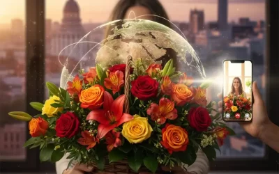 Flores a domicilio en España desde el extranjero