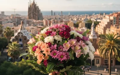 Envío de flores en el mismo día en Barcelona